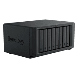 NAS DiskStation DS1825+ | 8 Bahías | AMD Ryzen V1500B | 8 GB DDR4 ECC | Hasta 2,239 MB/s Lectura | 2 Puertos 2.5GbE | Expansión PCIe 3.0 | Compatible con 10GbE y 25GbE | Caché SSD M.2 | Synology DSM.