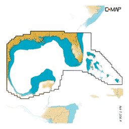 Carta Náutica C-MAP REVEAL X / Integración con Simrad NSX / Mapas Vectoriales Complejos / Batimetría de Alta Resolución / Modos Día y Noche / Actualizaciones Gratuitas por 12 Meses / Herramienta Inspector de Mapas / Reli
