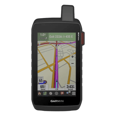 Navegador GPS Outdoor / Pantalla WVGA 5" / 480 x 800 / Batería 24 Horas / IPX7 / MIL-STD-810 / Cámara 8 MP / Brújula 3 Ejes