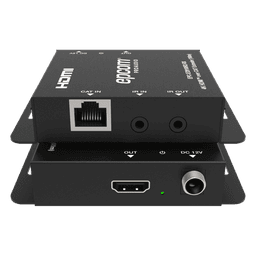 Extensor HDMI / 4K30 sin Compresión / 100 m (328.1 ft) / Cat6/6a / PoC Bidireccional / Audio 5.1CH / HDCP 1.4