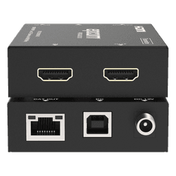 Extensor HDMI / 1080P@60Hz / Transmisión 100 m (328 ft) / KVM Integrado / PoC Bidireccional / Sin Compresión