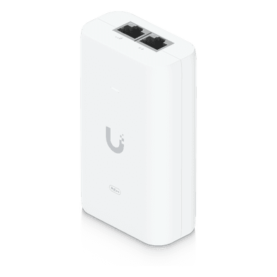 Inyector PoE++ / 48V DC @ 1.25A / Hasta 60W / Gigabit LAN / 4 Pares de Alimentación / LED de Estado