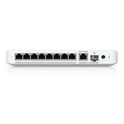 Switch PoE++ / 8 Puertos 2.5GbE / 1 Puerto 10GbE RJ45/SFP+ / 76W PoE / 30Gbps / 6.99 × 3.91 × 1.10 pulgadas