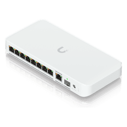 Switch PoE++ / 8 Puertos 2.5GbE / 1 Puerto 10GbE RJ45/SFP+ / 76W PoE / 30Gbps / 6.99 × 3.91 × 1.10 pulgadas