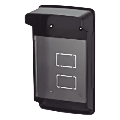 Carcasa Protectora para Control de Acceso / 245 × 143 × 83 mm / Tapadera de Acrílico / Montaje en Pared / Compatible con Múltiples Modelos