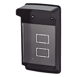 Carcasa Protectora para Control de Acceso / 245 × 143 × 83 mm / Tapadera de Acrílico / Montaje en Pared / Compatible con Múltiples Modelos