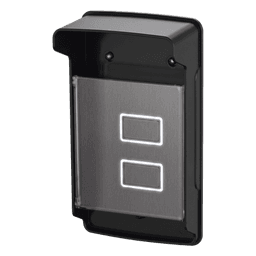 Carcasa Protectora para Control de Acceso / 245 × 143 × 83 mm / Tapadera de Acrílico / Montaje en Pared / Compatible con Múltiples Modelos