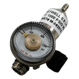Regulador de gas de calibración con flujo ajustable a 0.5 L/min para cartuchos de sensor de la serie E3Point