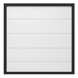 Puerta de Garage / Línea Central / 14x9 pies (4.3x2.7 m) / Aislada / Estilo Americano / Blanco