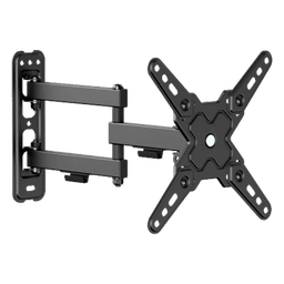 Soporte de Pared Articulado para Pantallas o Monitores | Compatibilidad VESA 75x75 - 200x200 / Hasta 43 Pulgadas | Capacidad Máxima de Carga 20 kg | Fabricado en Acero