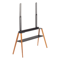 Soporte de TV Tipo Caballete / Pantallas hasta 75 Pulgadas / VESA 200x200 a 600x400 / Carga 40 kg / Altura Ajustable 905-2590 mm / Cable Anti-Caída