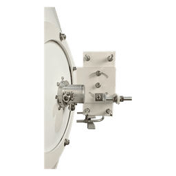1 Antena Direccional Dual-Polaridad MLO Alto Rendimiento / diámetro  de 39.6 cm / 4.9-7.2 GHz / Ganancia 27 dBi / SLANT de 45 ° o 90 °  / Conector N-Hembra / Montaje, jumpers y radomo incluidos.