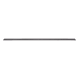 Accesorio_ Riel de Aluminio con Longitud 1750 mm | Ancho 120 mm|  Espesor 9 mm | Incluye Tapas y Tornillos | Compatible con estructura para Videowall | Diseño Modular
