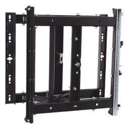 Soporte Modular para Pantallas / Altura Ajustable 200 a 1600 mm (7.9 a 63.0 in) / Ancho 600 mm (23.6 in) / Profundidad Ajustable 134 a 300 mm (5.3 a 11.8 in) / Montaje Horizontal y Vertical / Acero 10.2 mm