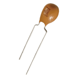 Capacitor de Tantalio de 2.2uF , Emplomado sólido de 25V 