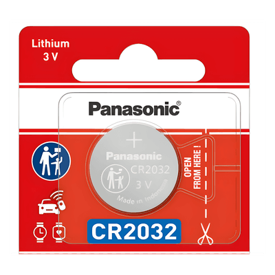 Batería de Litio / 3 V / 225 mAh / No Recargable / -30°C a +60°C / 20 x 3.2 mm
