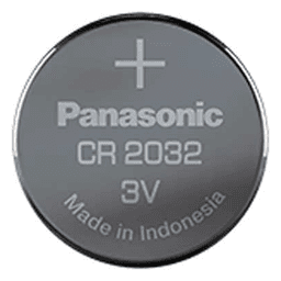Batería de Litio / 3 V / 225 mAh / No Recargable / -30°C a +60°C / 20 x 3.2 mm