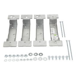 Montaje para Poste / Acero Galvanizado / Compatible con Gabinetes GBP01-04 / Instalación en Pared o Poste