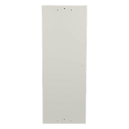 Gabinete para instalación de 4 Baterías , Fabricado en Lámina Galvanizada, Accesorios para poste (No incluidos)