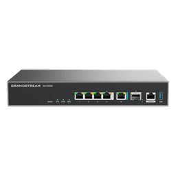 Dispositivo de Convergencia de Redes GCC6020 / Router VPN / Firewall de Próxima Generación / IP PBX / Switch de Red / 4 Puertos Gigabit Ethernet / 1 Puerto SFP+ 10 Gigabit / 1 Puerto 2.5 Gigabit / Administración en la Nube GDMS / Mont