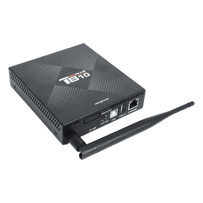 Reproductor Multimedia  TB10 Plus / Videowall LED 0.65 MP / 32 GB Almacenamiento / Wi-Fi 2.4GHz / Ethernet Gigabit / Audio Estéreo / Android 10.0 / IP20