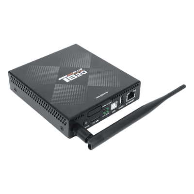 Reproductor Multimedia  TB20 Plus / Videowall LED 0.65 MP / 32 GB Almacenamiento / Wi-Fi 2.4GHz / Ethernet Gigabit / Audio Estéreo / Android 10.0 / IP20