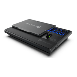 Controlador de Eventos Compacto U5 / Pantalla Táctil Principal 21.5" / Pantalla Inteligente 8" / 87 Botones LCD Programables / 4 Encoders y 8 Faders / Control MIDI y KVM / Diseño Plegable / Software PixelFlow / HDMI 2.0 / 12G-SDI /