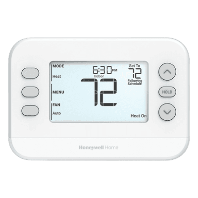 Termostato programable FocusPRO P200 para sistemas de bomba de calor 3H/2C o convencionales 2H/2C, con calefacción radiante y combustible dual