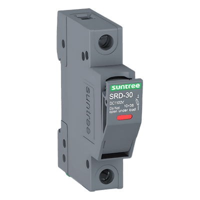 Porta Fusible CD 1000V 1 Polo Riel Din