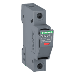 Porta Fusible CD 1000V 1 Polo Riel Din