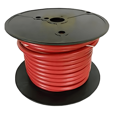 Cable para Batería Marina Cobra 4 AWG / 100 Pies / Cubierta PVC Retardante de Llama / Cobre Estañado Clase K / 600V / Temperatura 105°C Seco y 75°C Húmedo / Cumple UL 1426 y ABYC