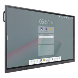 Pantalla Interactiva 65" / Resolución 4K UHD (3840x2160) / Táctil IR / Brillo 400 nits / Android 13 / WiFi 5 y Bluetooth 5.2 / Compatible VESA 600x400