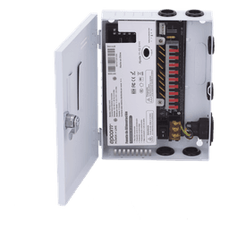 Fuente de Alimentación Profesional / 9 Canales / 16 A Total / 1.8 A por Canal / 11-15 VCC Ajustable / 200 W / Filtro de Ruido por Canal