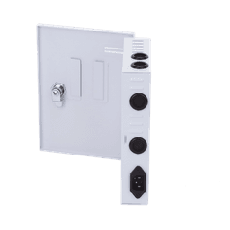 Fuente de Alimentación Profesional / 9 Canales / 16 A Total / 1.8 A por Canal / 11-15 VCC Ajustable / 200 W / Filtro de Ruido por Canal