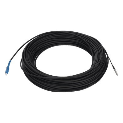 Fibra Óptica Drop / G.657A2 / Monomodo Simplex / 50 m (164 pies) / SC/UPC-SC/UPC / LS0H / Auto-soportado