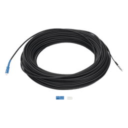 Fibra Óptica Drop / G.657A2 / Monomodo Simplex / 50 m (164 pies) / SC/UPC-SC/UPC / LS0H / Auto-soportado