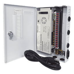 Fuente de Poder / 18 Canales / 20 A / 11-15 VCC Ajustable / 250 W / Filtro de Ruido por Canal / Doble Ventilador