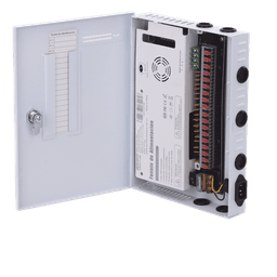 Fuente de Poder / 18 Canales / 20 A / 11-15 VCC Ajustable / 250 W / Filtro de Ruido por Canal / Doble Ventilador
