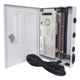Fuente de Poder / 18 Canales / 30 A / 11-15 VCC / 350 W / 1.85 A por Canal / Filtro de Ruido por Canal / Doble Ventilador