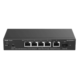 Switch Administrable Capa 2 / 5 puertos 2.5Gb / 1 puerto SFP+ 10Gb / PoE+ 70W / 45 Gbps