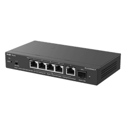Switch Administrable Capa 2 / 5 puertos 2.5Gb / 1 puerto SFP+ 10Gb / PoE+ 70W / 45 Gbps