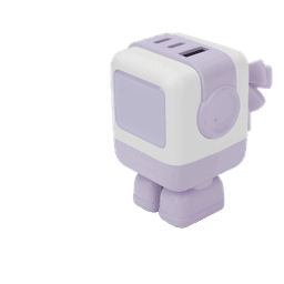 Cargador de Escritorio / 65W / 3 Puertos / 2 USB-C + 1 USB-A / PD 3.0 / QC 4.0 / GaN II / Pantalla LED