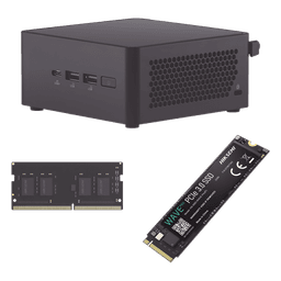 ASUS NUC KIT / ESTACION DE TRABAJO / CORE 3- 100U / RAM 16GB / SSD 256 GB