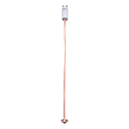 Electrodo de Puesta a Tierra / 20A / Cobre Electrolítico / Filtro Equipotencial Autoconectable / Compuesto 6 kg / 114 cm (3.74 ft)