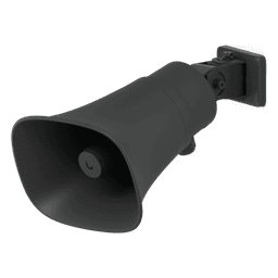 UniFi Protect AI Horn Speaker, Altavoz IP 120 dB, PoE+, Alerta AI Avanzada, Montaje Pared, Esquina y Poste, IP66, Color Negro