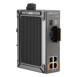 Switch Industrial Administrable / 4 Puertos PoE Gigabit / 2 SFP 2.5Gbps / PoE 120W / -40℃ a 75℃ (-40℉ a 167℉) / Sin Ventiladores