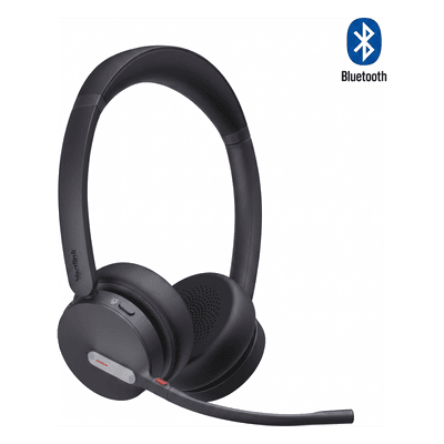 Auriculares Yealink BH70 Mono MS edition/Bluetooth 5.3 con adaptador USB-C y USB-A/35 horas de conversación/Cancelación de ruido con 3 micrófonos