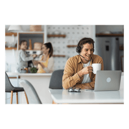 Auriculares mono Yealink BH70 edición UC / Bluetooth 5.3 con adaptador USB-C y USB-A / 35 horas de conversación / Cancelación de ruido con 3 micrófonos