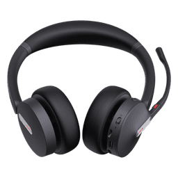 Auriculares estéreo Yealink WH64 edición UC/ Base DECT y auriculares con Bluetooth integrado/ Triple conexión/ Cancelación de ruido con 3 micrófonos