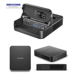 Sistema de Videoconferencia Yealink MVCS90 para Microsoft Teams Rooms ideal para Salas Grandes con Seguimiento Inteligente y Audio Profesional.